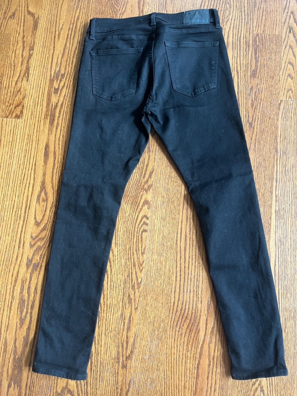 Express Black Super Stretch Skinny Jeans - Picture 4 of 6